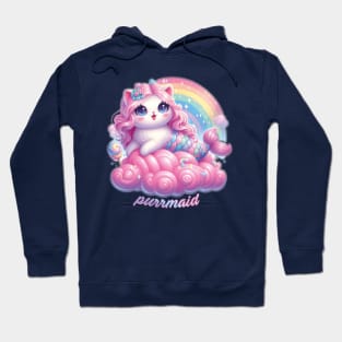 Purrmaid Kitty Mermaid Hoodie